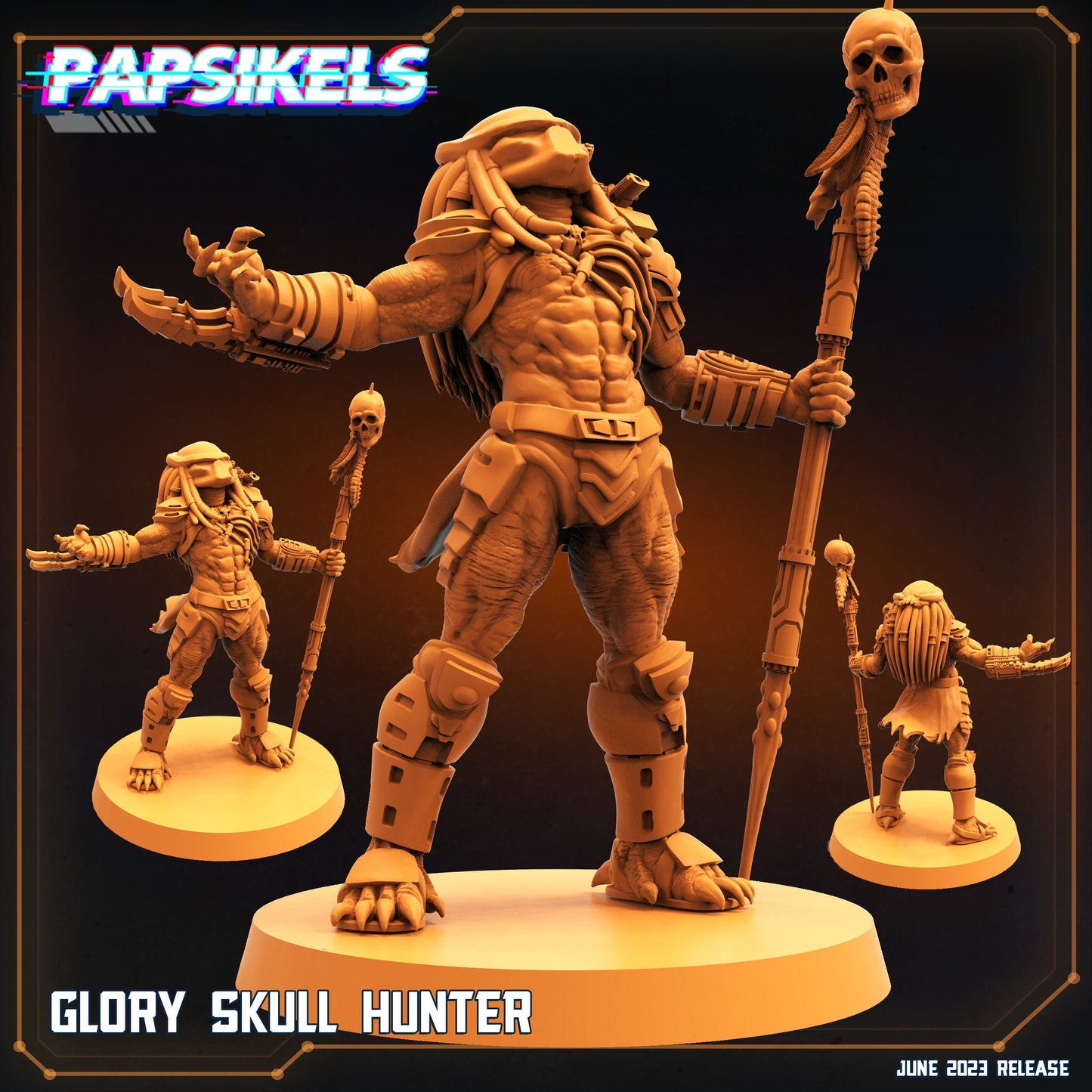 Glory Skull Hunter (sculpted by Papsikels)