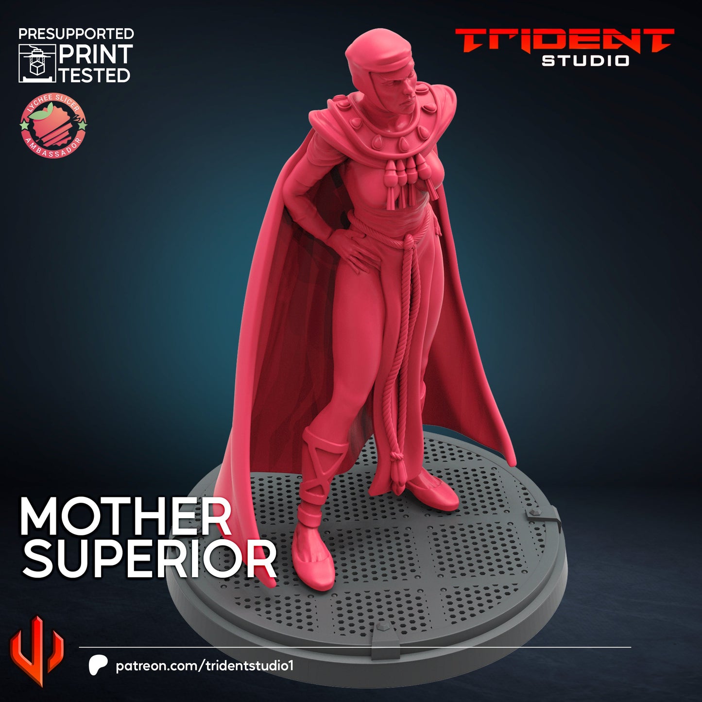 Mother Superior (Fan art sculpted by Trident Studio) (Crisis Protocol Proxy/Alternative)