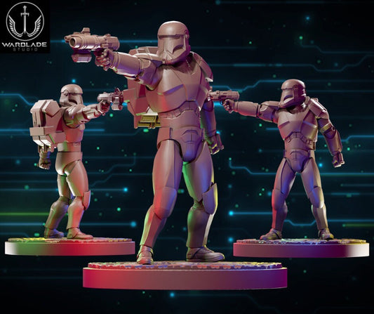 Clone Commando 01 - Fan Art (sculpted by Warblade Studios)