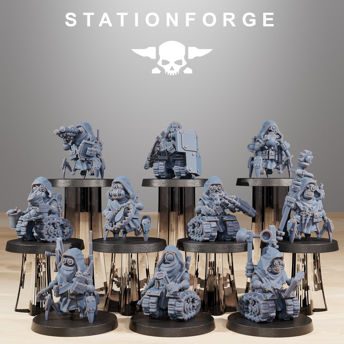 Scavenger Salvagers - set of 10 (sculpted by Stationforge)