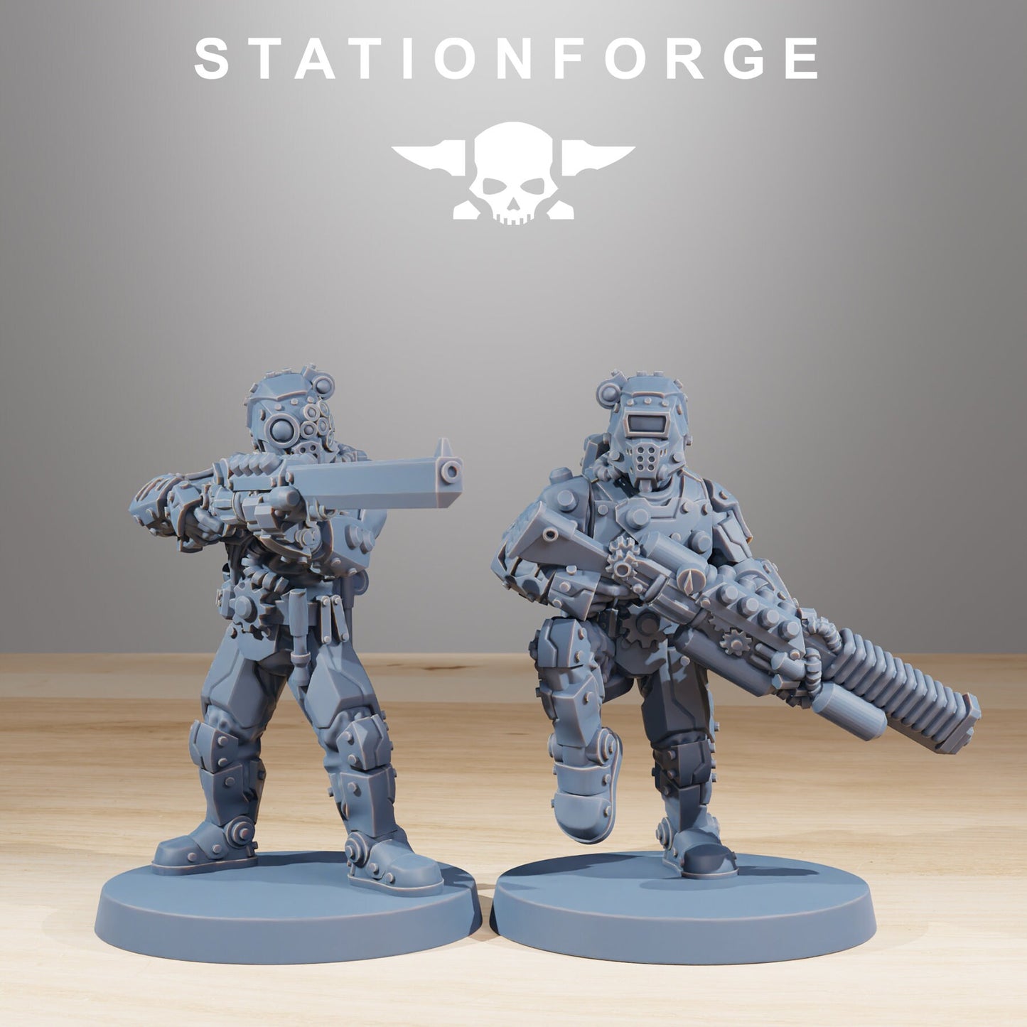 Scavenger Security Patrol - set of 10 (sculpted by Stationforge)