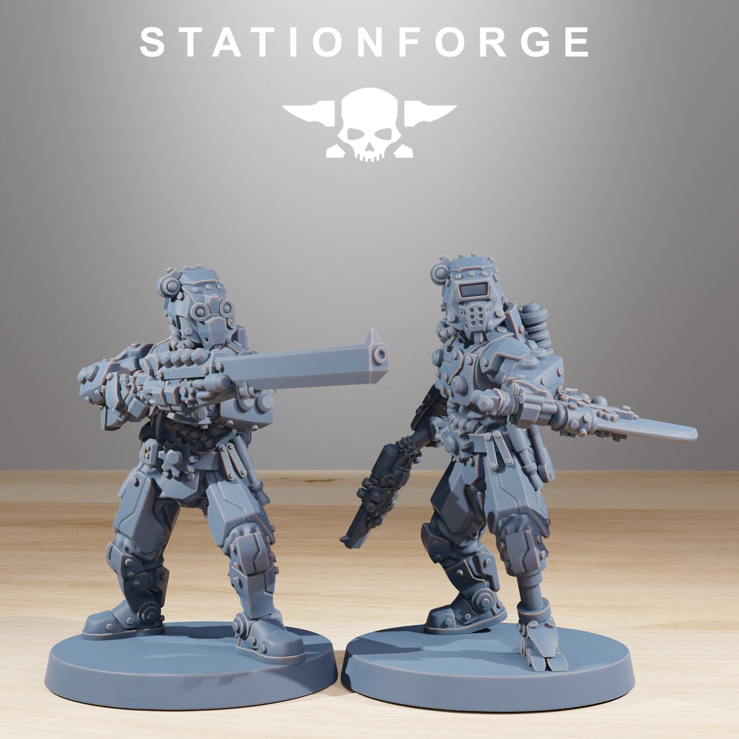 Scavenger Security Patrol - set of 10 (sculpted by Stationforge)