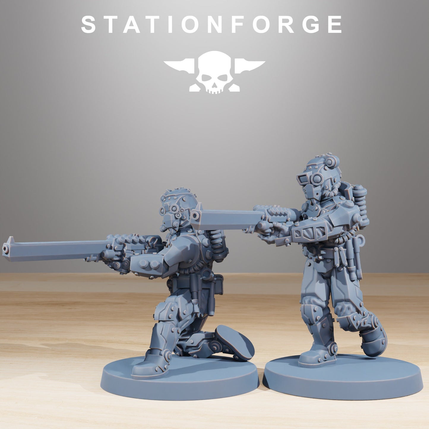 Scavenger Security Patrol - set of 10 (sculpted by Stationforge)