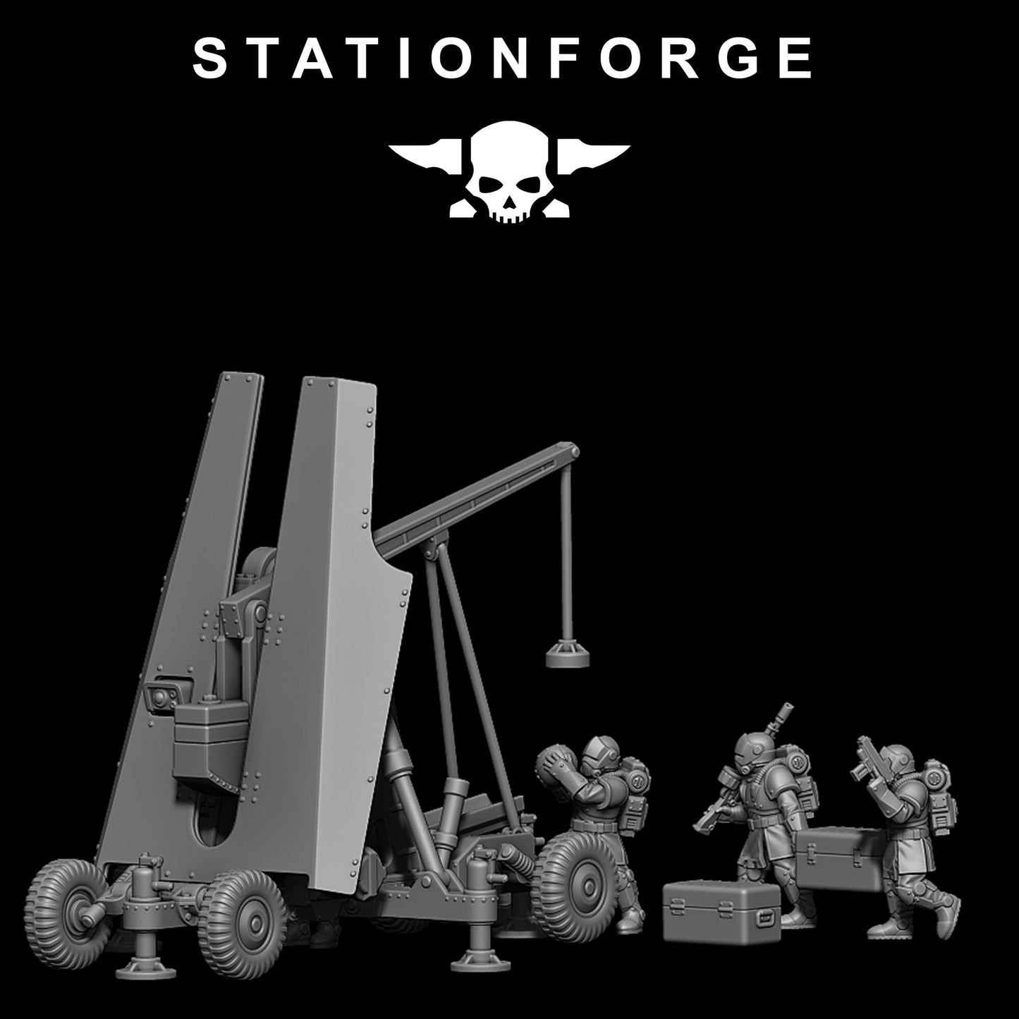 Royal Guard Support Systems (sculpted by Stationforge)