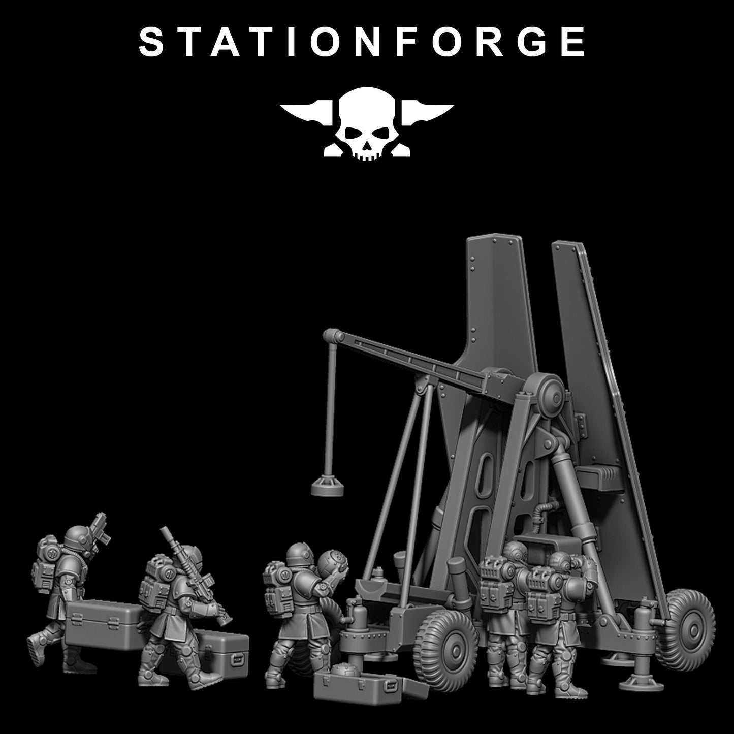 Royal Guard Support Systems (sculpted by Stationforge)
