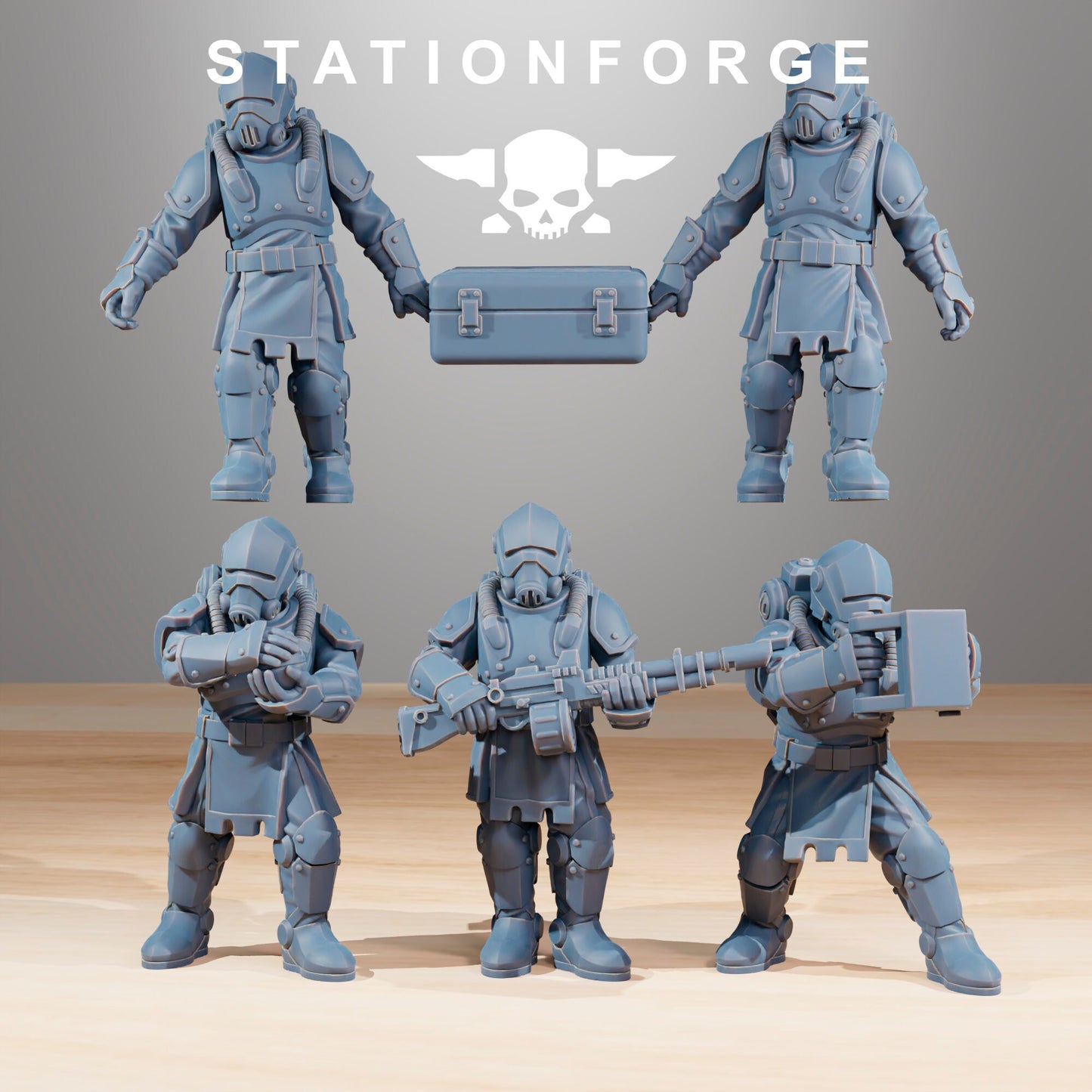 Royal Guard Support Systems (sculpted by Stationforge)