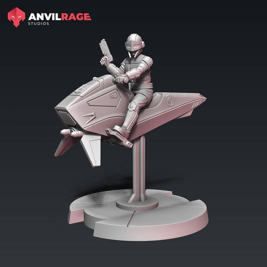 Peacekeepers Bike (Sculpted by Anvilrage Studios)