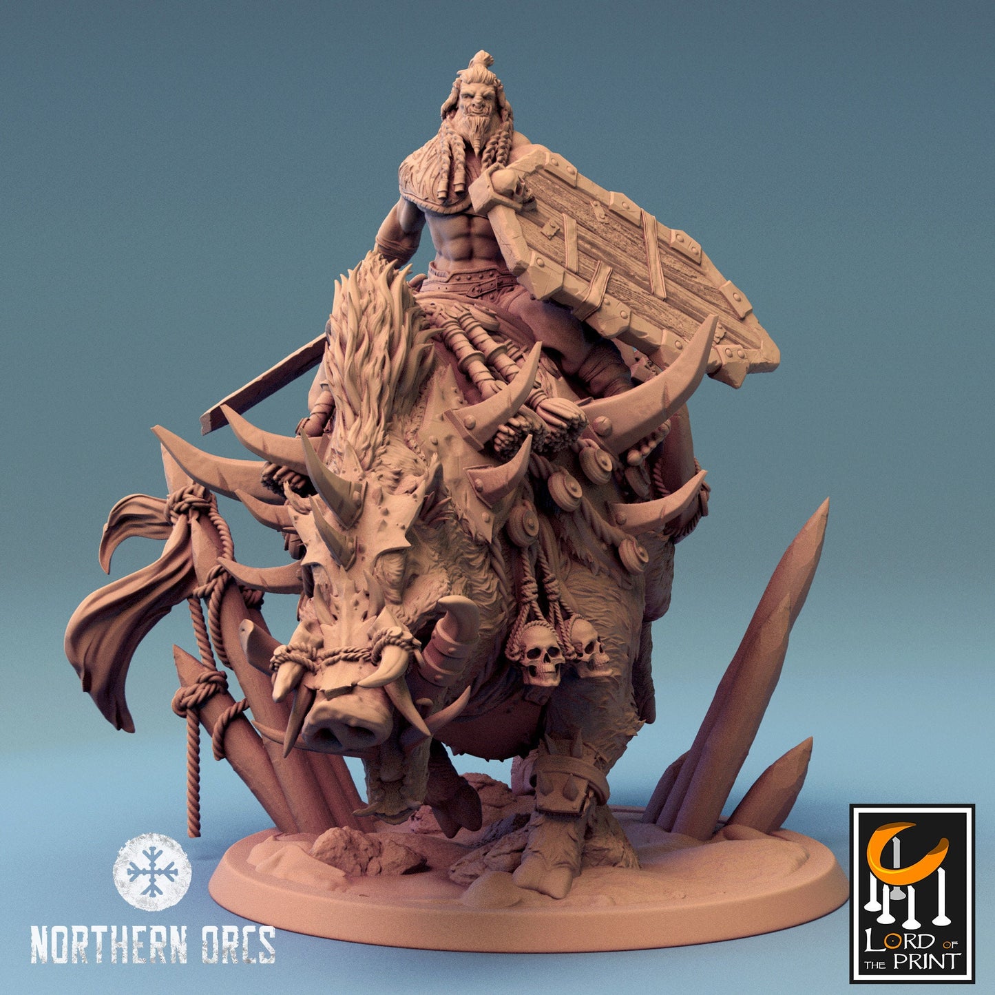 Boar - Run (Sculpted by Rescale Miniatures)