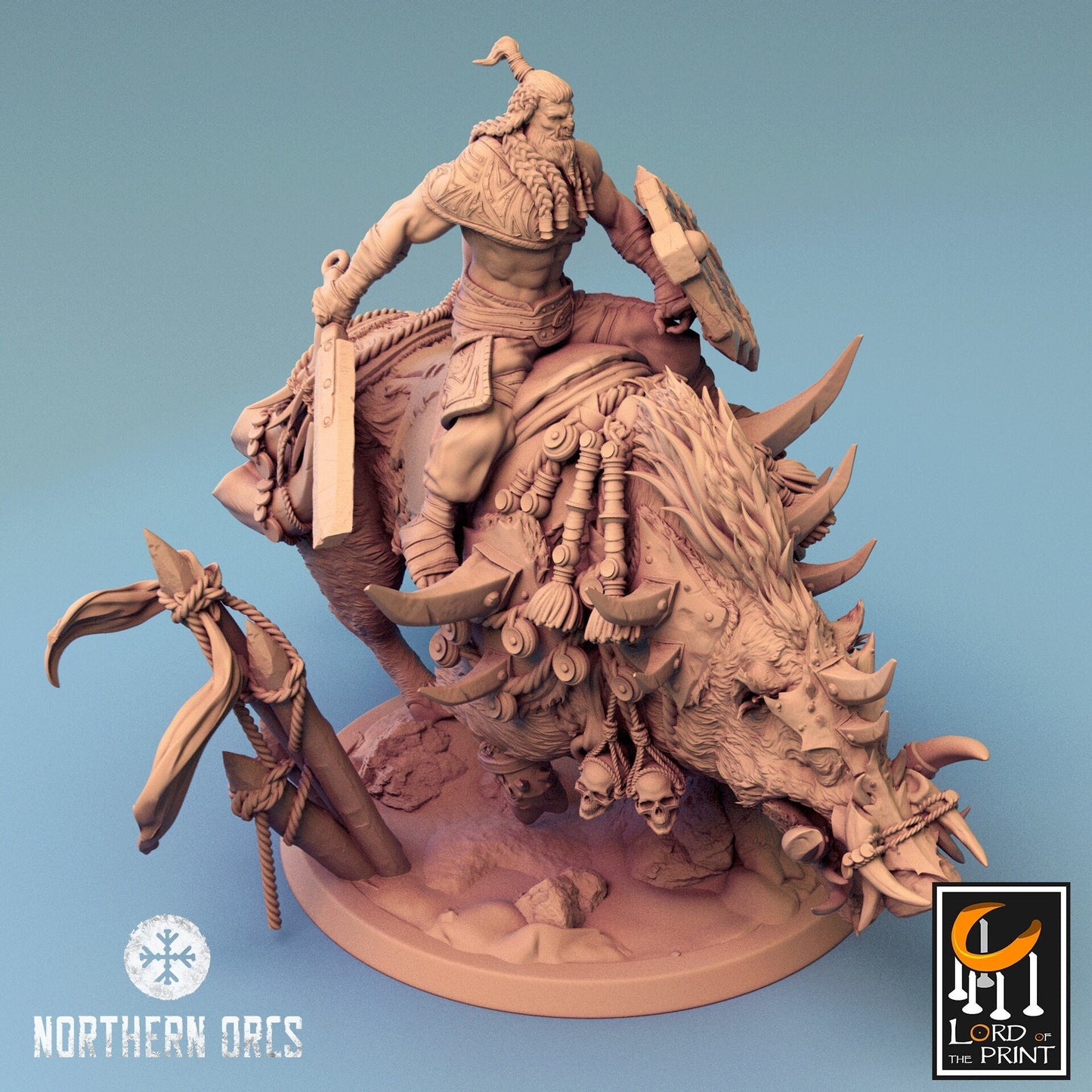 Boar - Run (Sculpted by Rescale Miniatures)