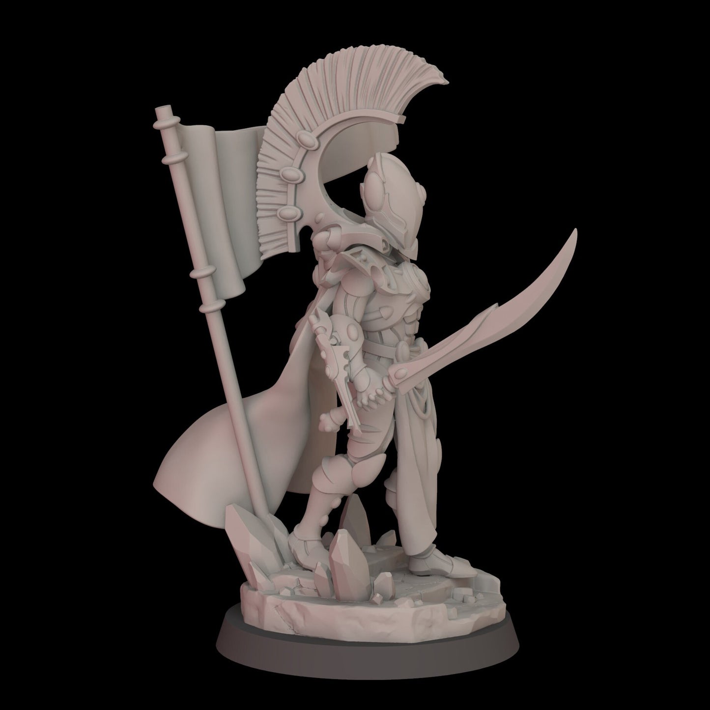 Aeterni Elite Lord (Sculpted by Fantasy Cult Miniatures)