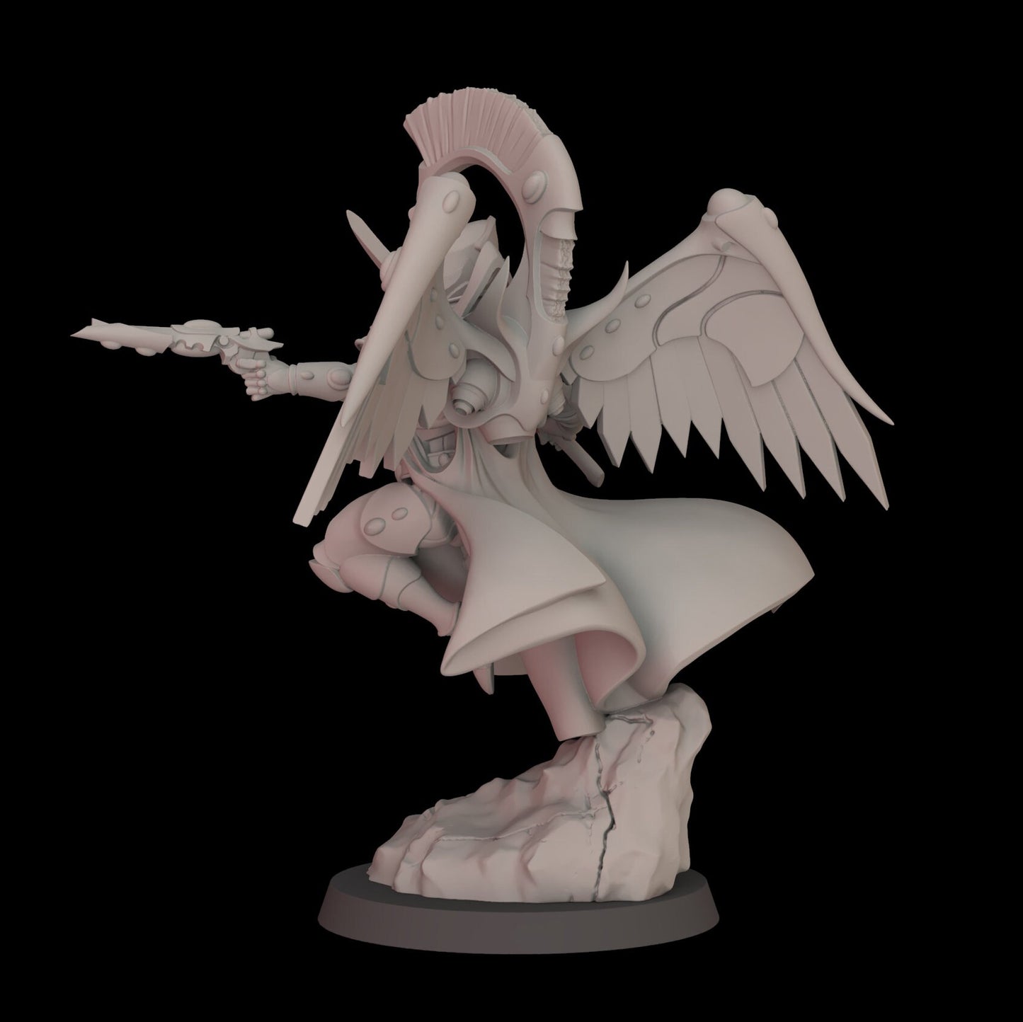 Aeterni Winged Everlasting Lord (Sculpted by Fantasy Cult Miniatures)