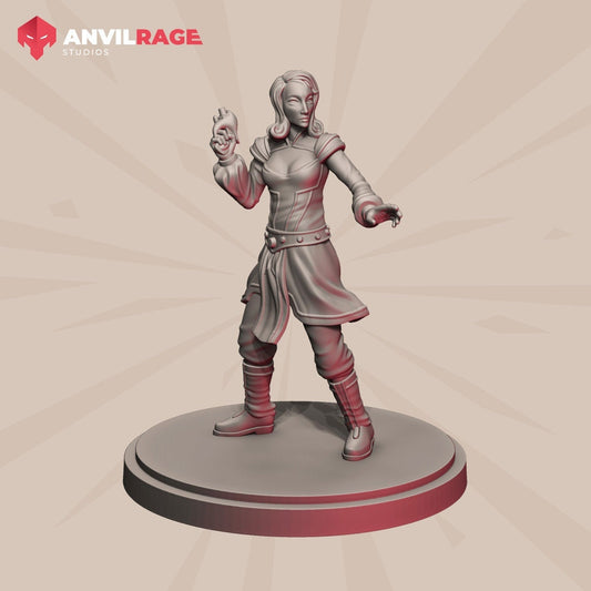 Her Satine Damsel (Sculpted by Anvilrage Studios)