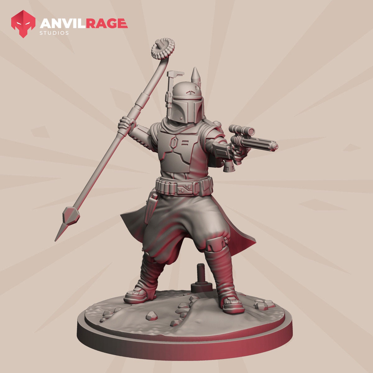 Shattered Daimyo (Sculpted by Anvilrage Studios)