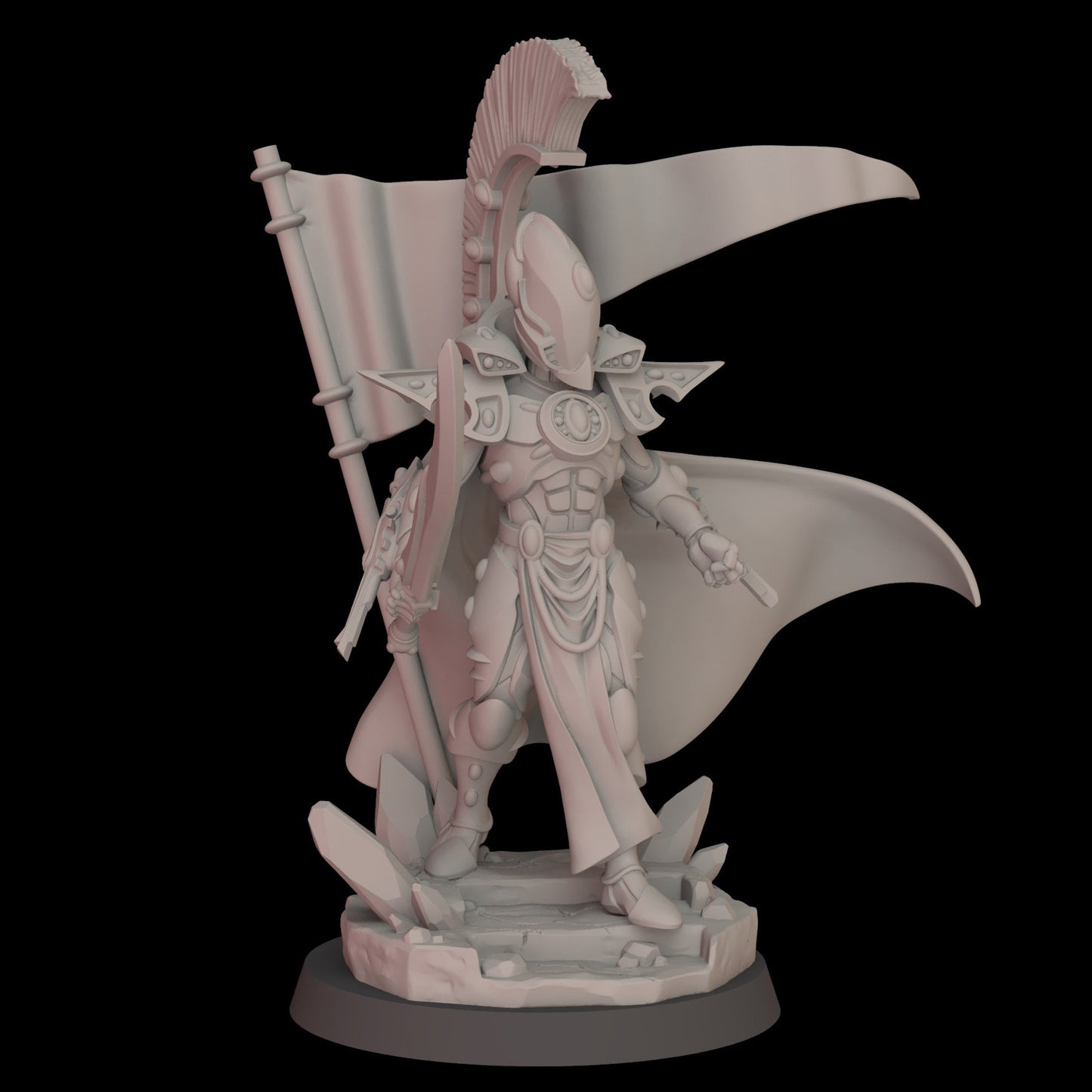 Aeterni Elite Lord (Sculpted by Fantasy Cult Miniatures)