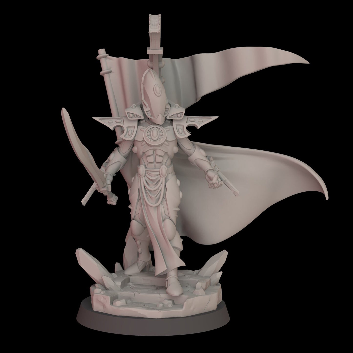 Aeterni Elite Lord (Sculpted by Fantasy Cult Miniatures)