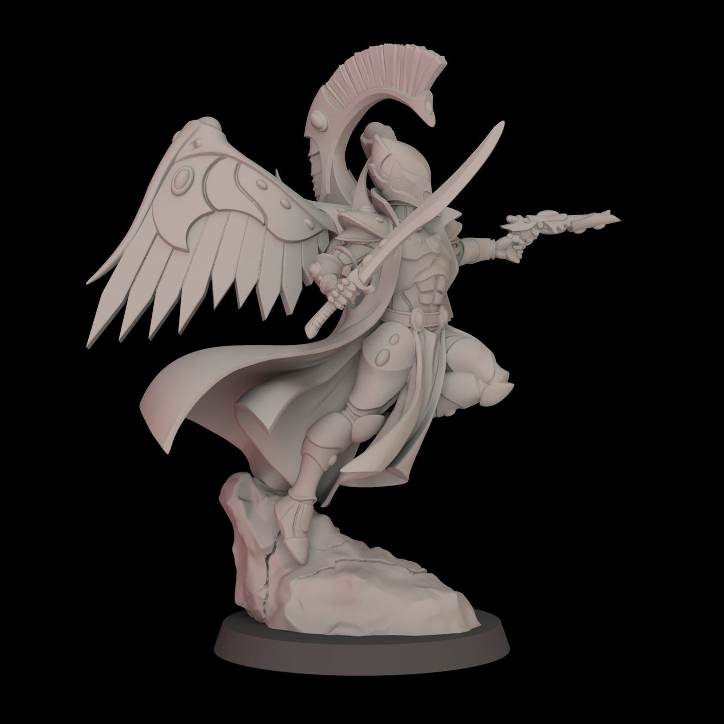 Aeterni Winged Everlasting Lord (Sculpted by Fantasy Cult Miniatures)
