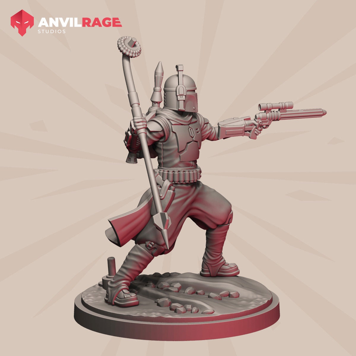 Shattered Daimyo (Sculpted by Anvilrage Studios)