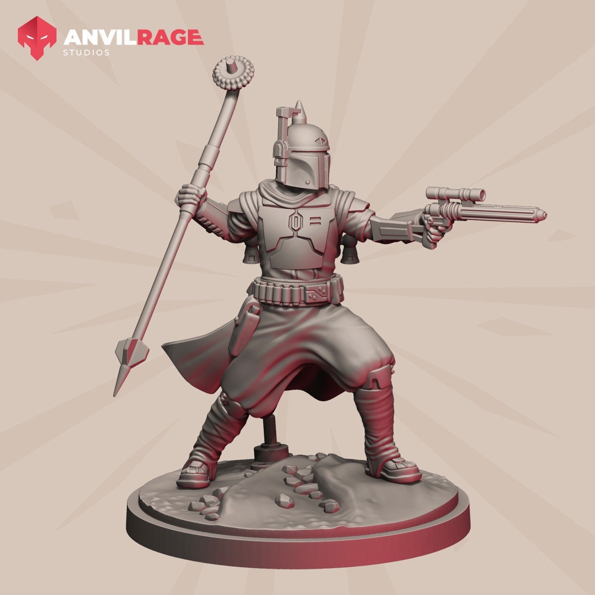 Shattered Daimyo (Sculpted by Anvilrage Studios)