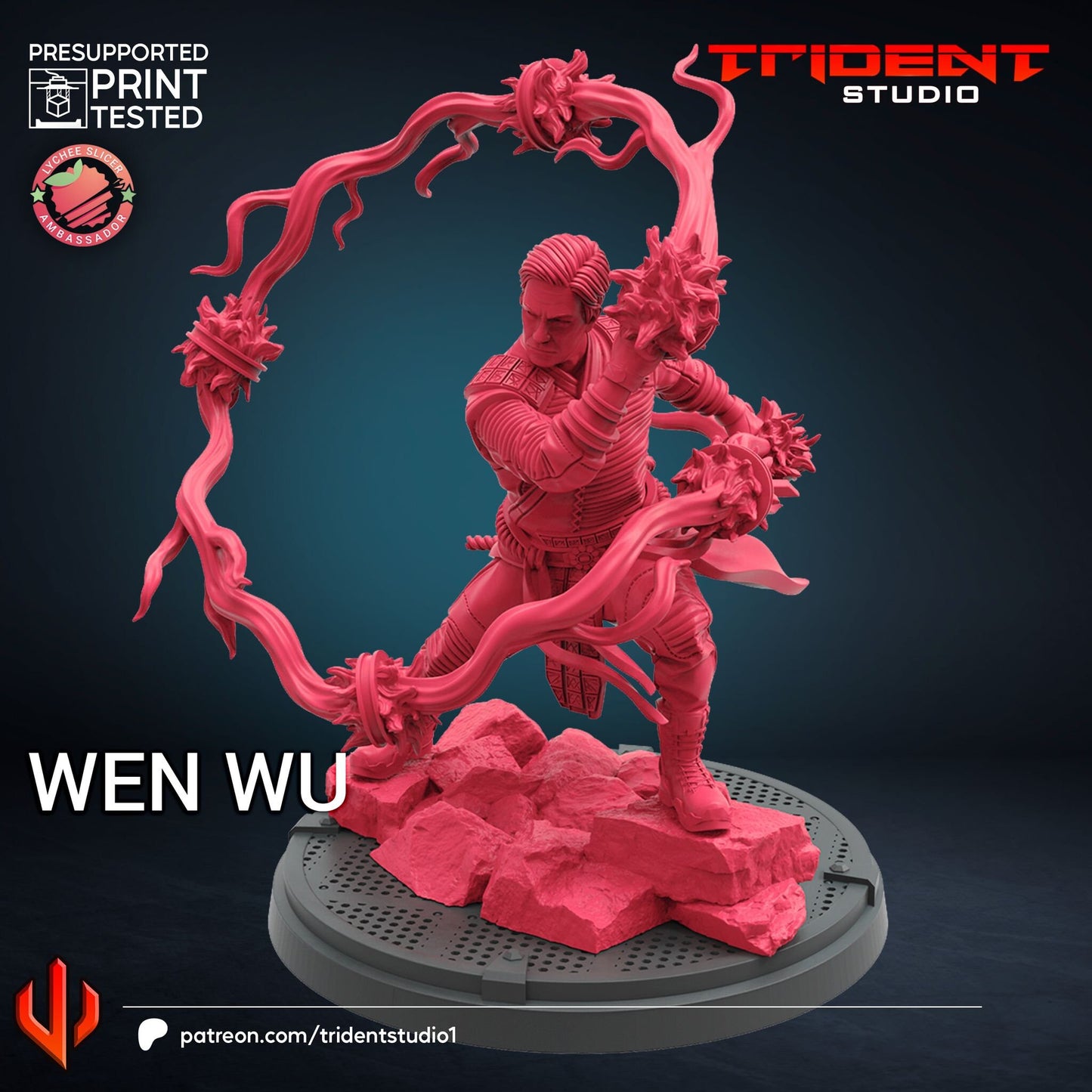 Wen Wu (Fan art sculpted by Trident Studio)