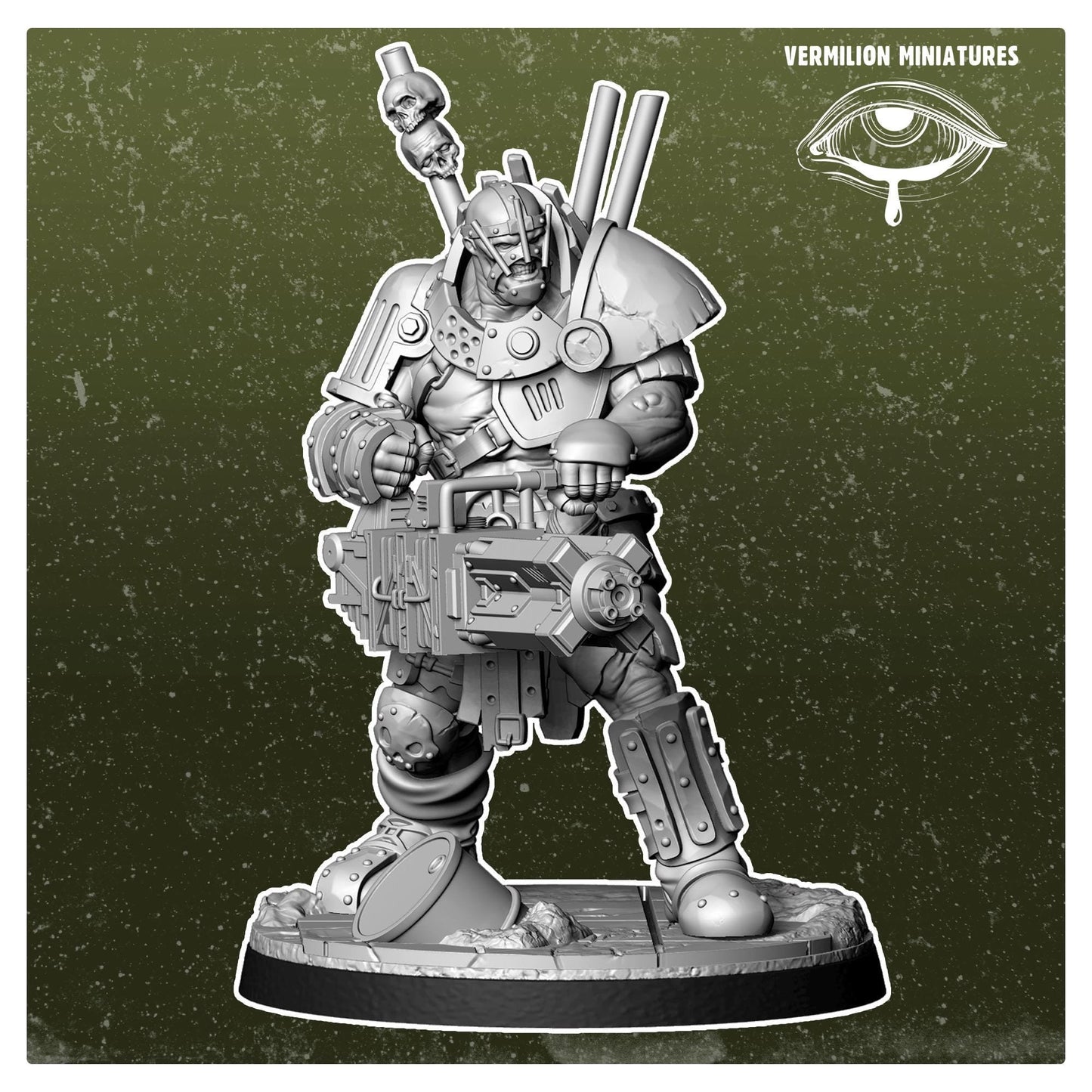 Mutant Leader - Capital Mutants (Sculpted by Vermillion Miniatures)