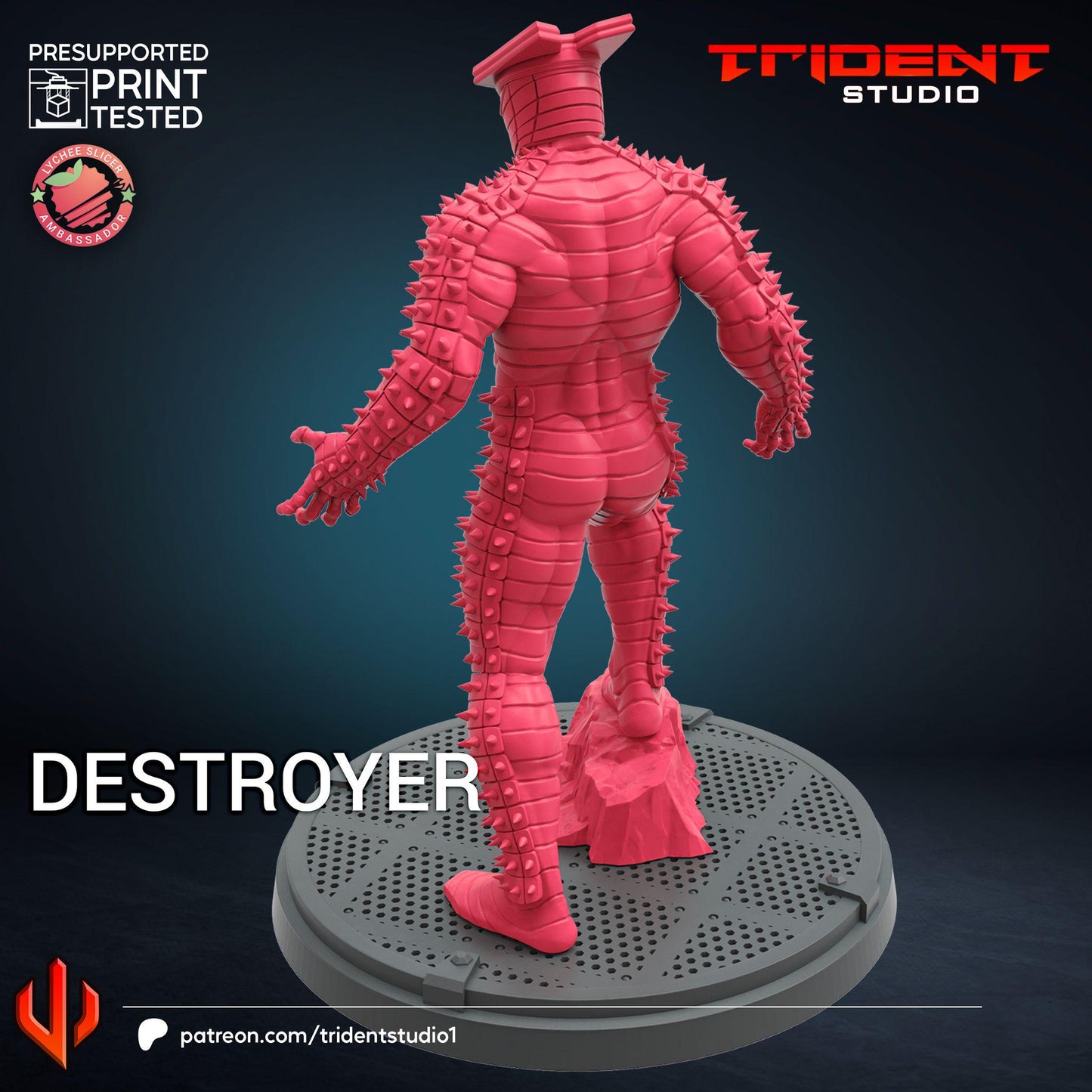 Destroyer (Fan art sculpted by Trident Studio) (Crisis Protocol Proxy/Alternative)