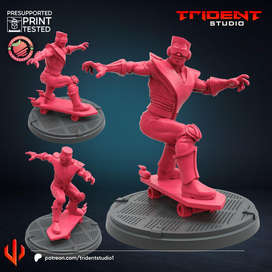Rocket Racer (Fan art sculpted by Trident Studio) (Crisis Protocol Proxy/Alternative)