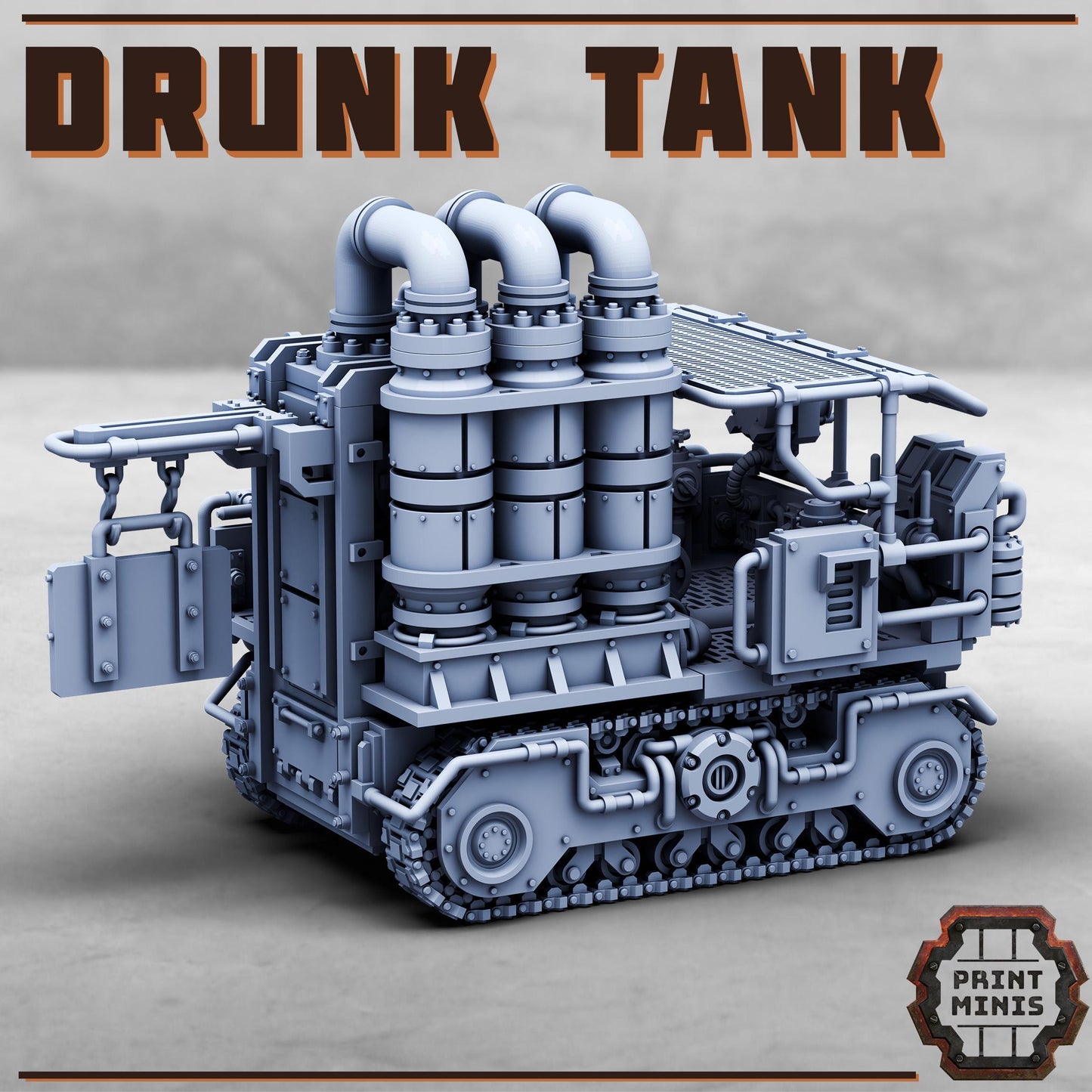 Drunk Tank Vehicle (sculpted by PrintMinis)