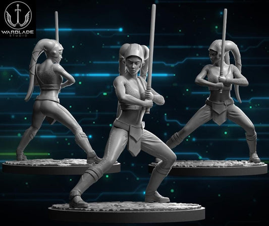 Aayla Secura - Fan Art (sculpted by Warblade Studios)