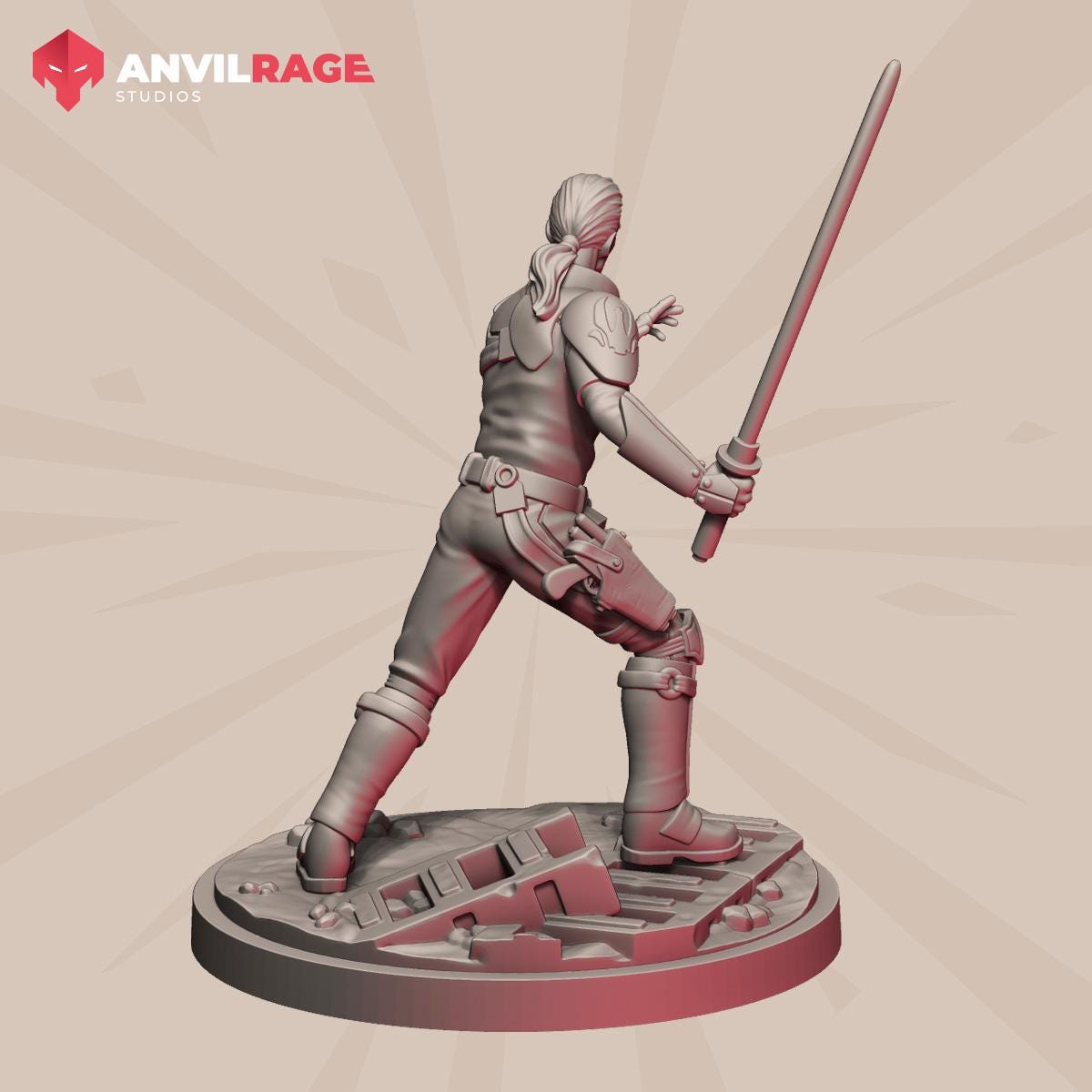 Rebellious Knight (Sculpted by Anvilrage Studios)