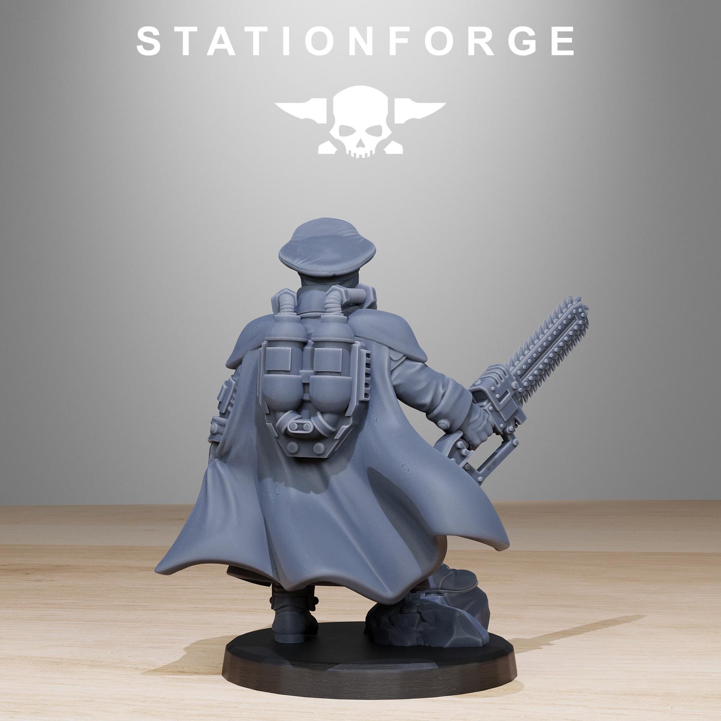 Grim Guard Frost Watch Officer 1 (sculpted by Stationforge)