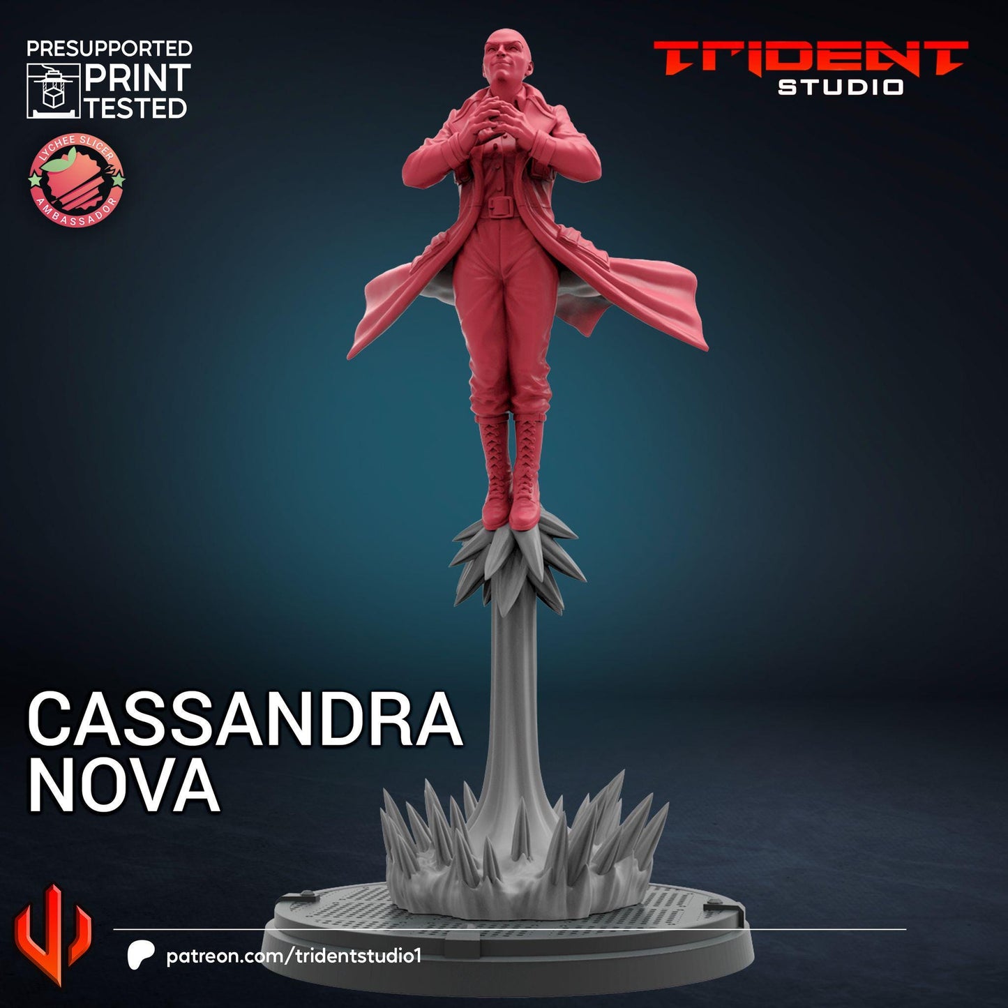 Cassandra Nova (Fan art sculpted by Trident Studio) (Crisis Protocol Proxy/Alternative)