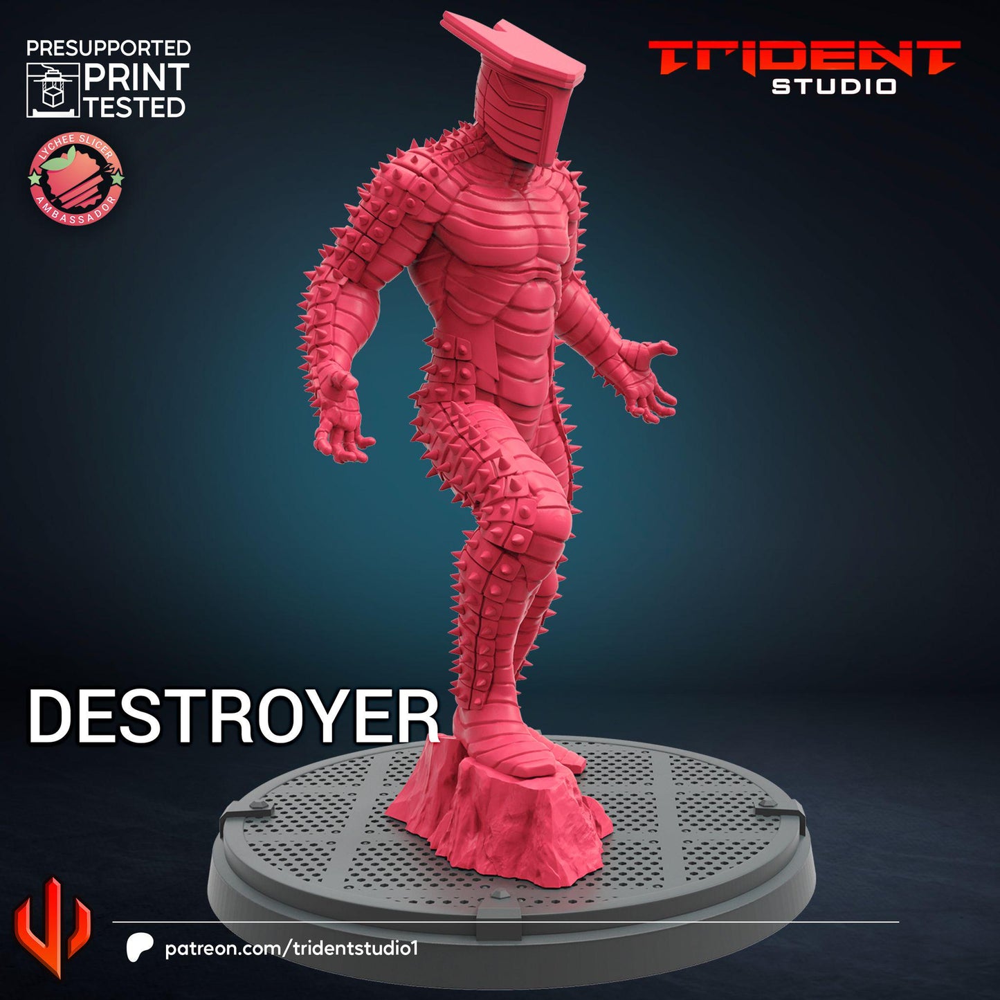 Destroyer (Fan art sculpted by Trident Studio) (Crisis Protocol Proxy/Alternative)