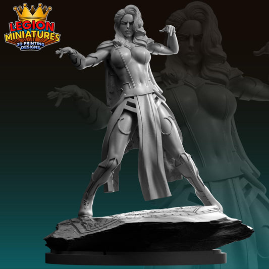 Agatha HarknessFan-Art 40mm Miniature (Sculpted by Legion Miniatures) (Crisis Protocol Proxy/Alternative)