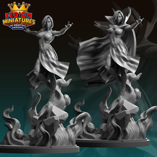 Clea Fan-Art 40mm Miniature (Sculpted by Legion Miniatures) (Crisis Protocol Proxy/Alternative)