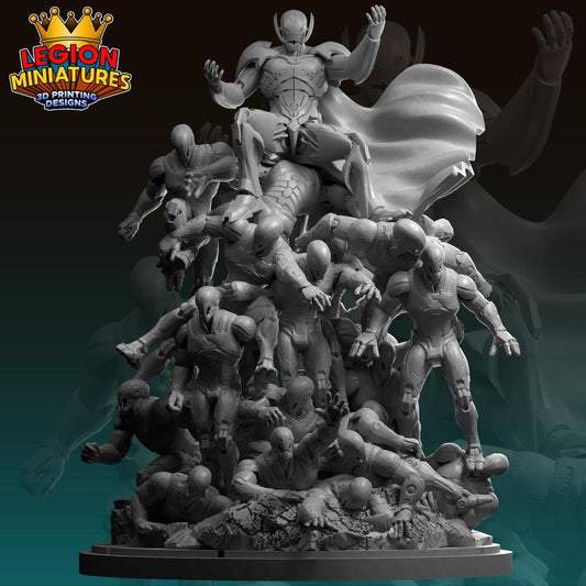 Ultron Fan-Art 40mm Miniature (Sculpted by Legion Miniatures) (Crisis Protocol Proxy/Alternative)