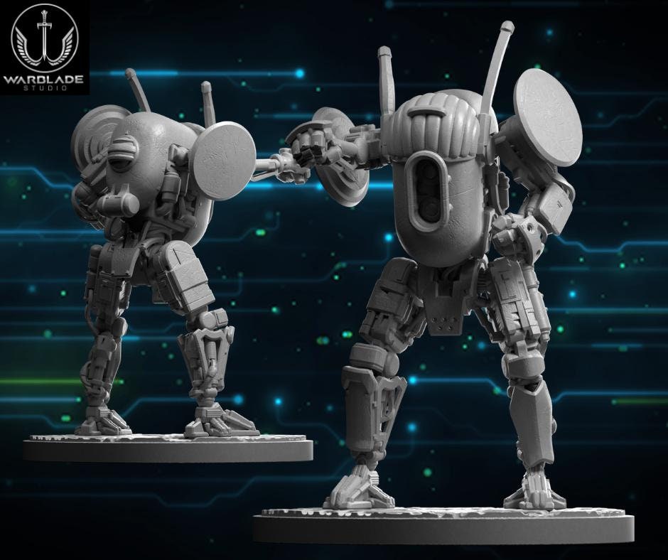 Bounty Droid 2 - Fan Art (sculpted by Warblade Studios)