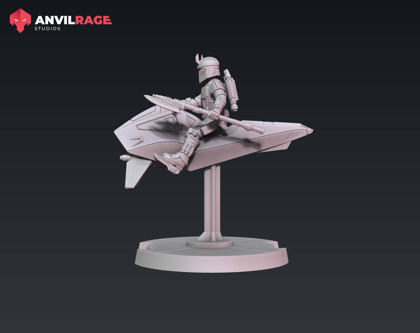 Mercenary Swoop Bikes - set of 2 (Sculpted by Anvilrage Studios)