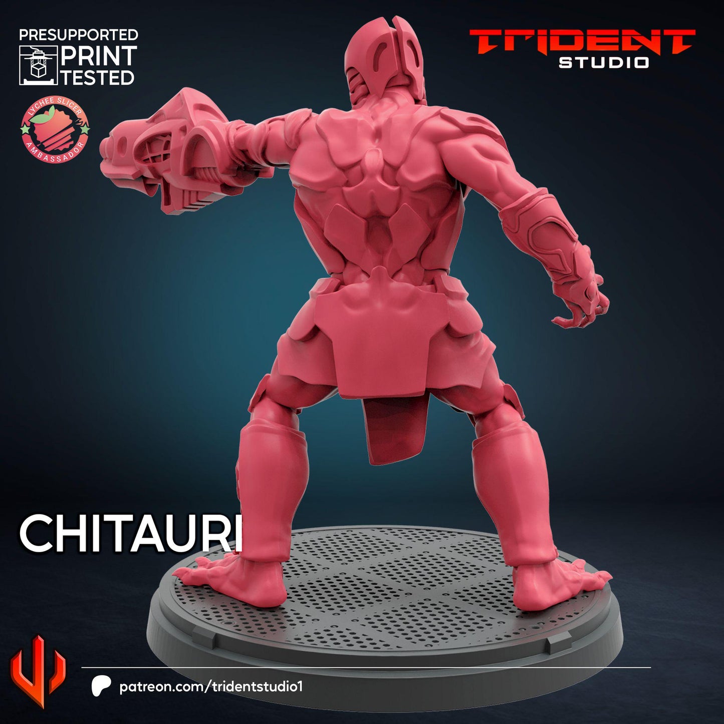 Chitauri 2 (Fan art sculpted by Trident Studio) (Crisis Protocol Proxy/Alternative)