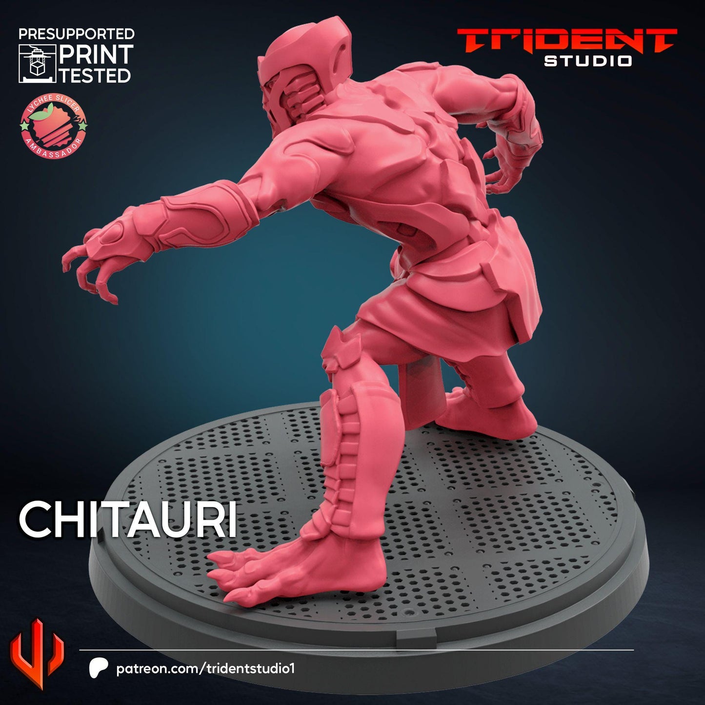 Chitauri 3 (Fan art sculpted by Trident Studio) (Crisis Protocol Proxy/Alternative)