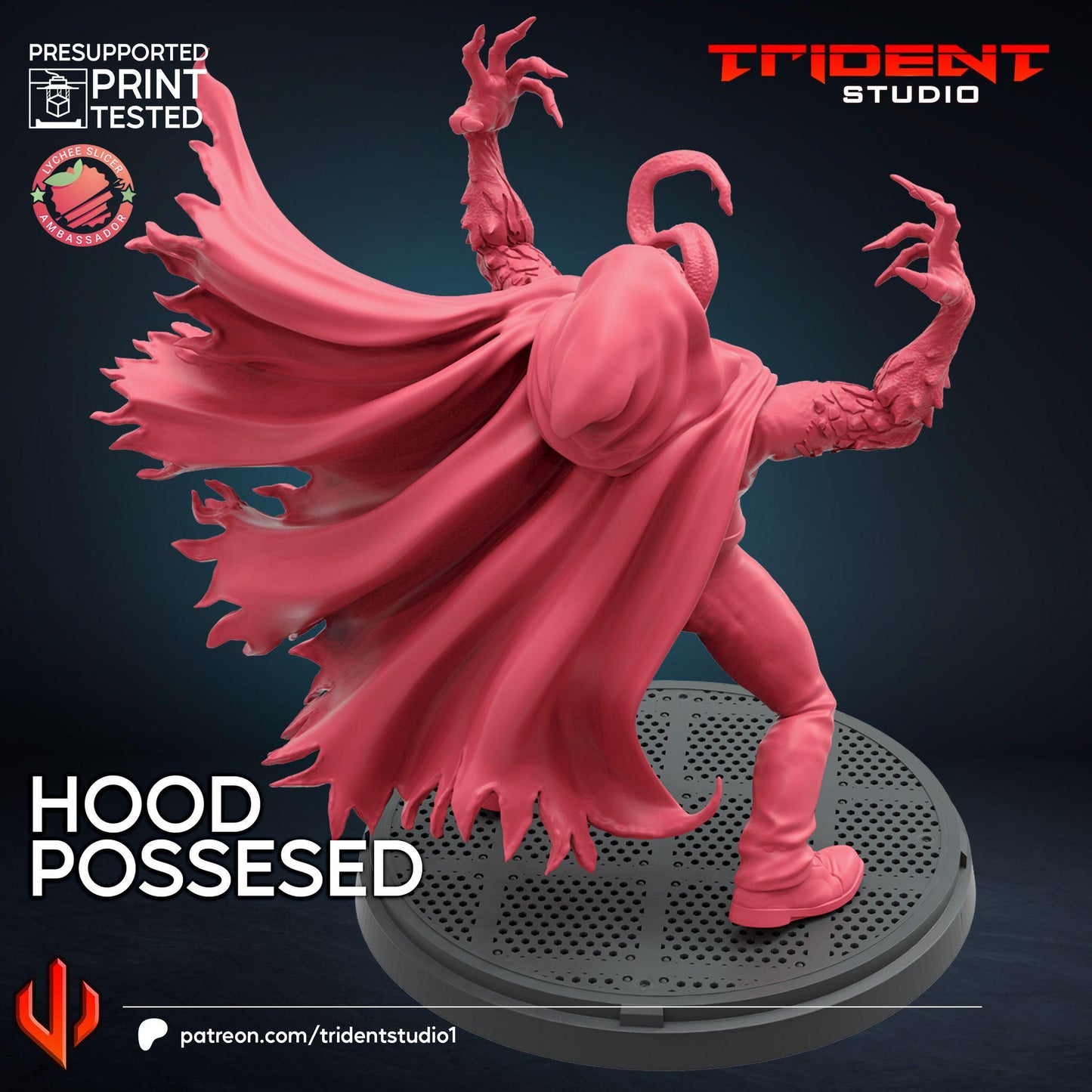 Hoodd Possessed (Fan art sculpted by Trident Studio) (Crisis Protocol Proxy/Alternative)