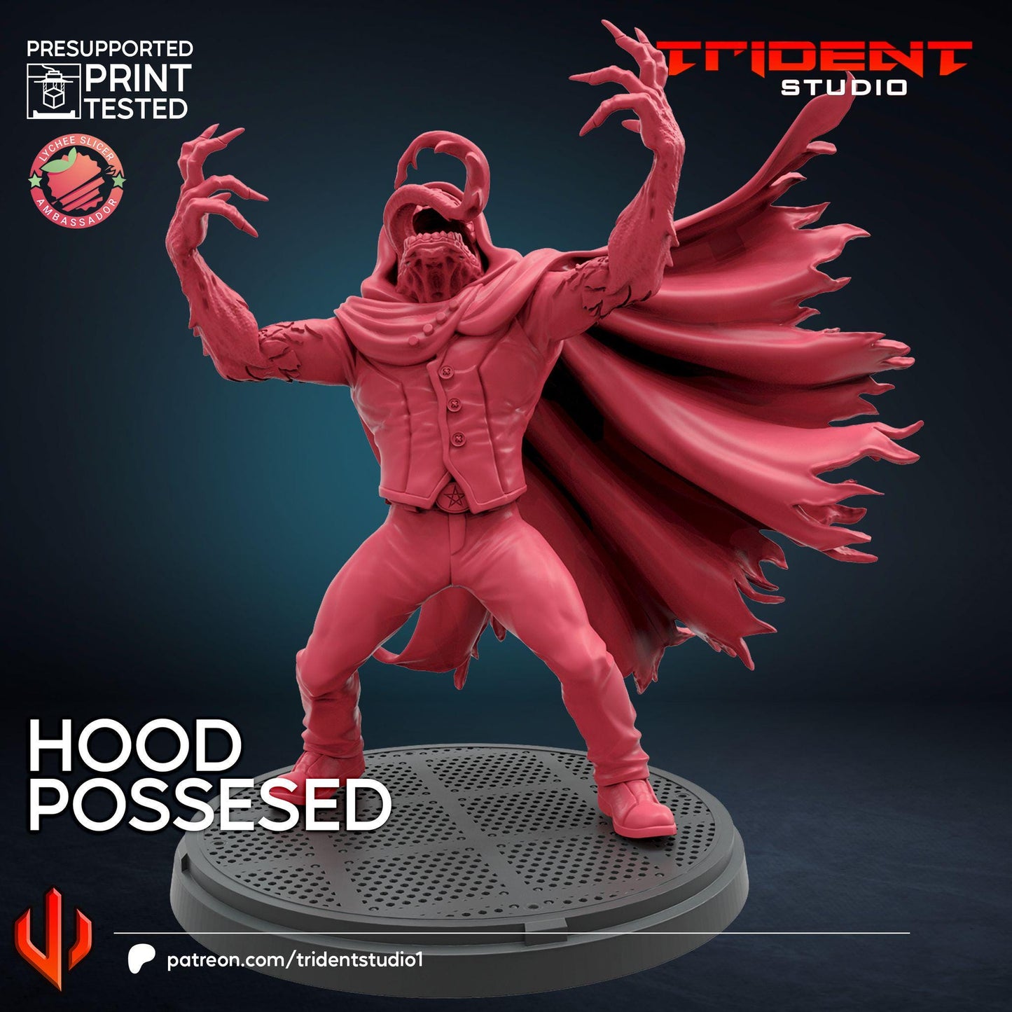 Hoodd Possessed (Fan art sculpted by Trident Studio) (Crisis Protocol Proxy/Alternative)