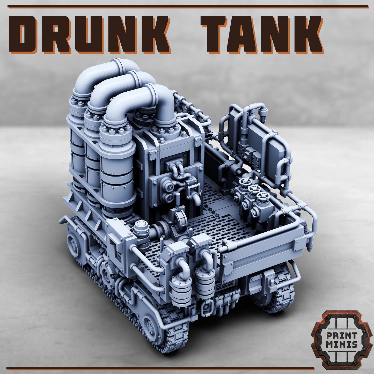 Drunk Tank Vehicle (sculpted by PrintMinis)