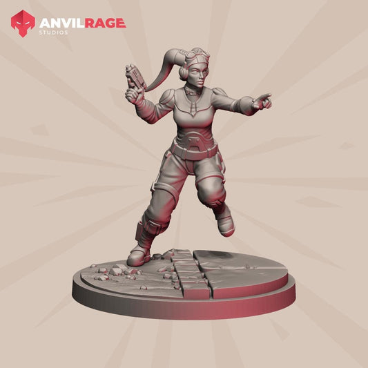 Rebellious Pilot (Sculpted by Anvilrage Studios)