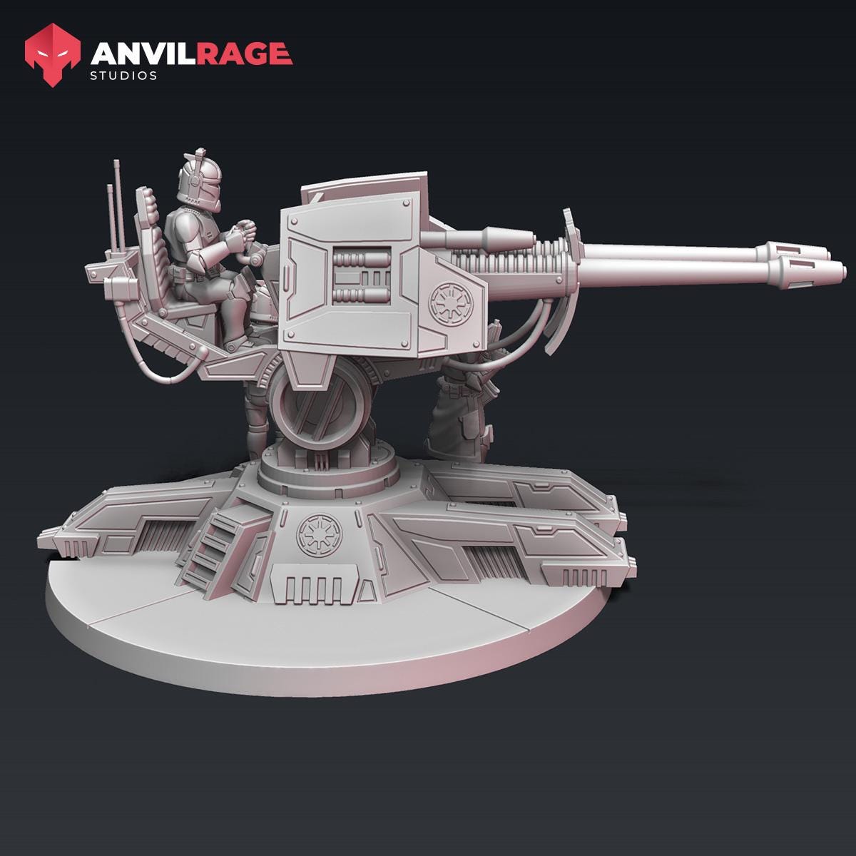 Replicator Scout Biker - 1 model (Sculpted by Anvilrage Studios)