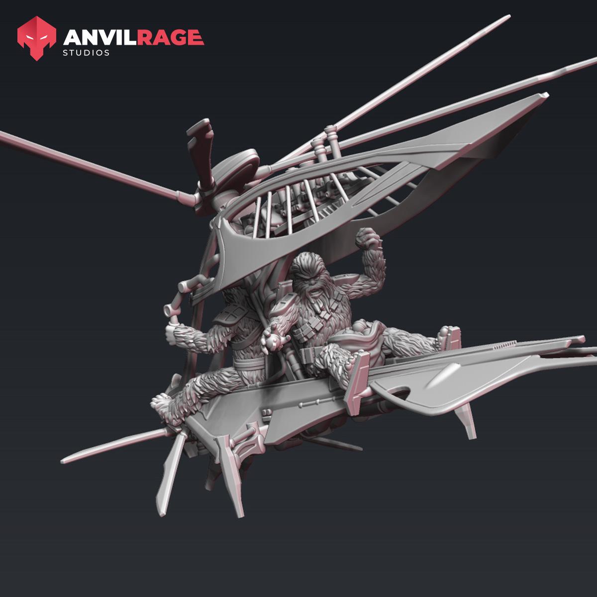 Skytree Chopper (Sculpted by Anvilrage Studios)