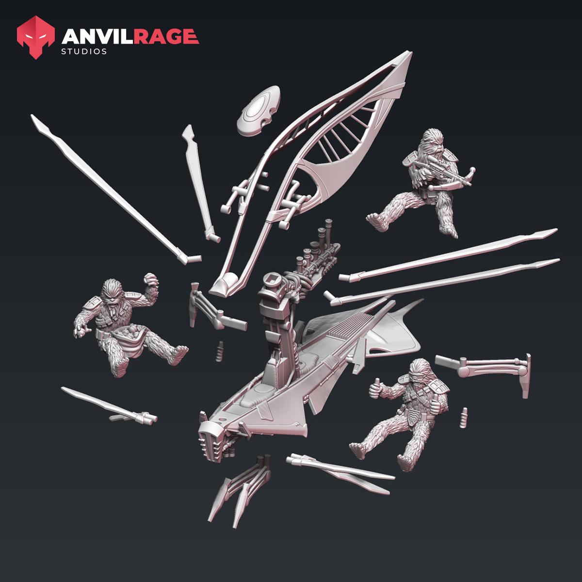 Skytree Chopper (Sculpted by Anvilrage Studios)