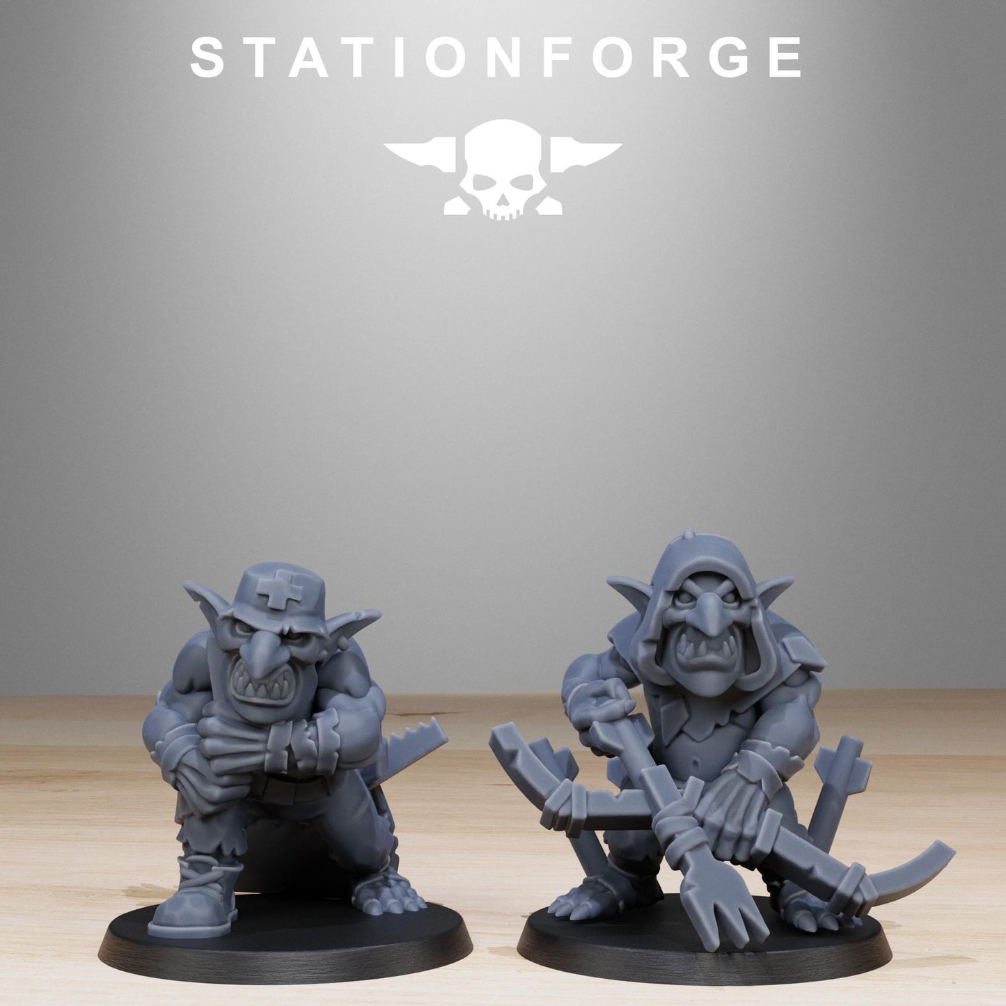 Goblin Infantry Reborn - set of 20 (sculpted by Stationforge)