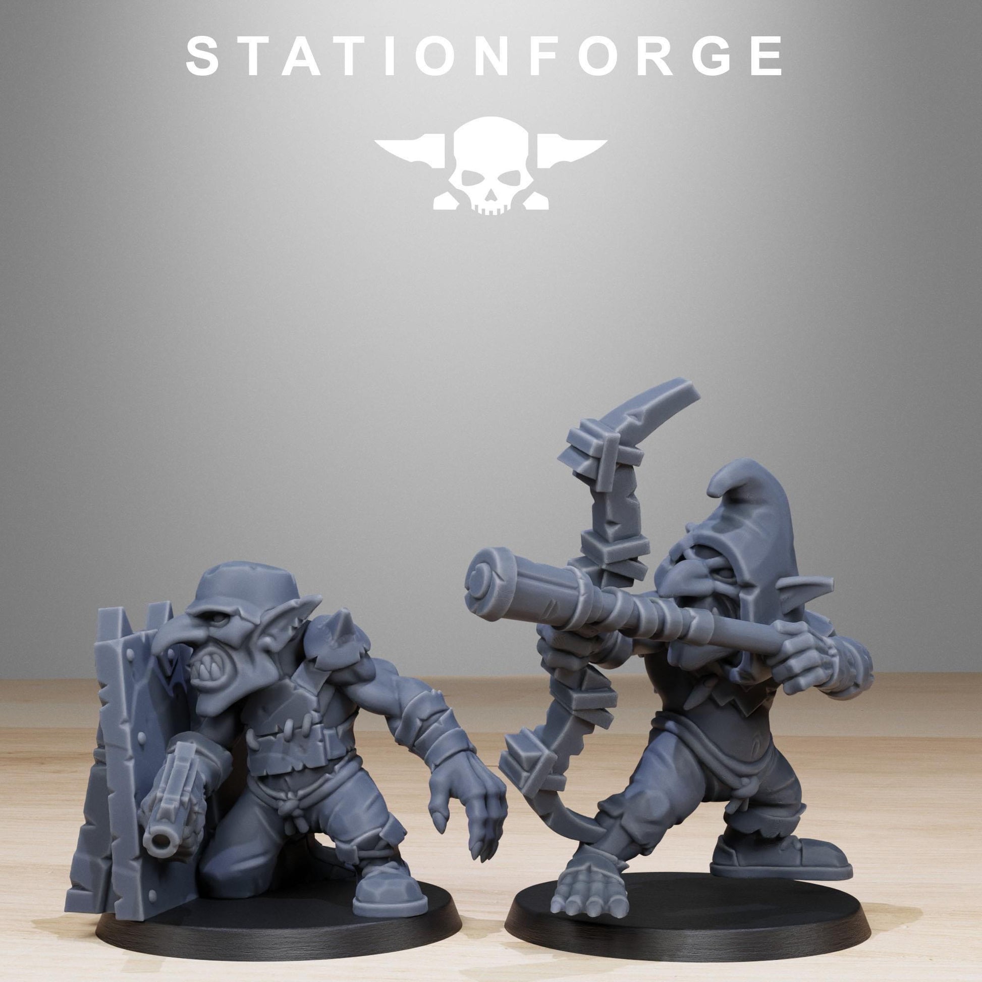 Goblin Infantry Reborn - set of 20 (sculpted by Stationforge)