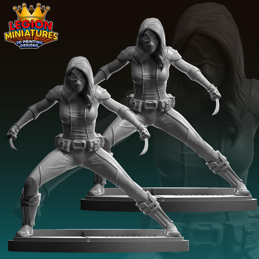 Honey Badger Fan-Art 40mm Miniature (Sculpted by Legion Miniatures) (Crisis Protocol Proxy/Alternative)