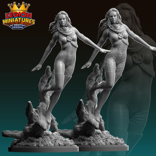 Ultimate Rogue Fan-Art 40mm Miniature (Sculpted by Legion Miniatures) (Crisis Protocol Proxy/Alternative)